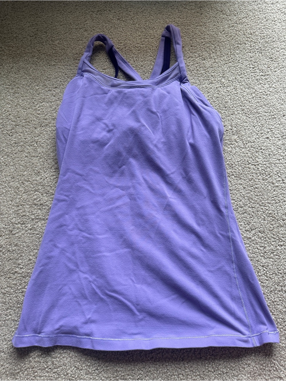 Lululemon Purple Tennis Tank Top
